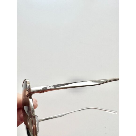 RAY-BAN RB3682 Silver Grey Gradient Hexagonal Sunglasses - Picture 8 of 16